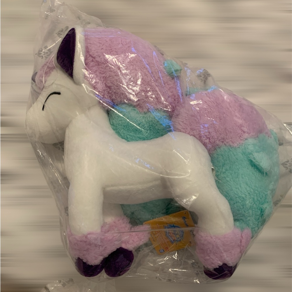 💖New from Japan Rare Kawaii Pokemon Galarian Ponyta Plushie 💜💘💗💙